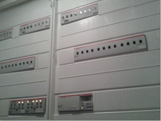 KNX-modules van ABB in de verdeelkast